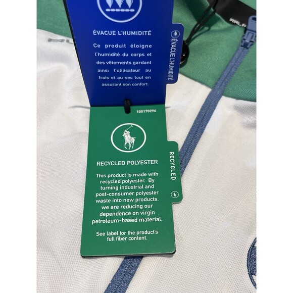 RLX Ralph Lauren Golf Polo Womens Size M White Sleeveless Shirt National Dallas - Picture 14 of 16